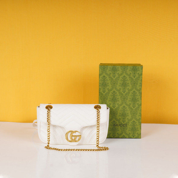 GG Marmont Matelasse Shoulder Bag With OG Box & Dust Bag