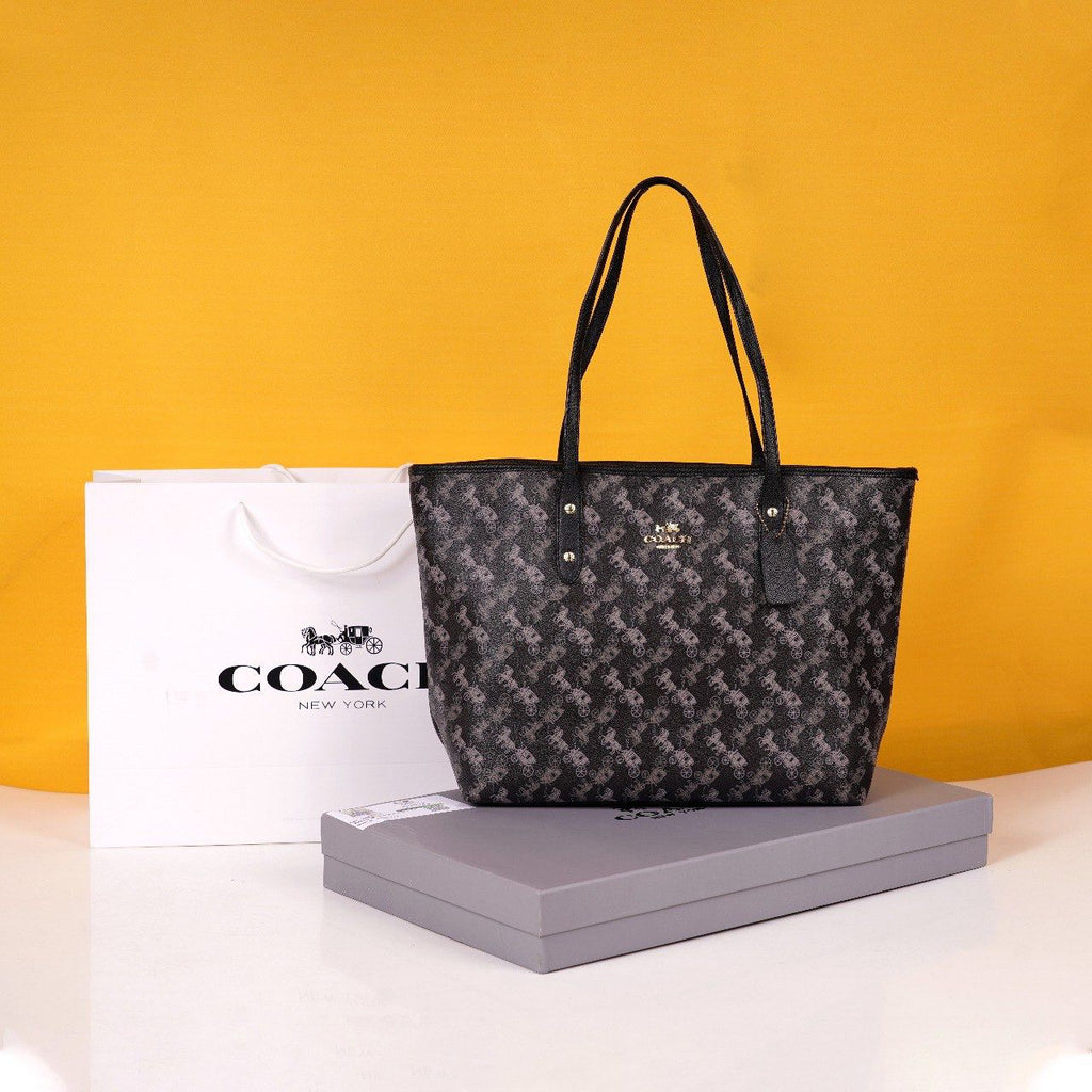 Coach reversible tote bag best sale